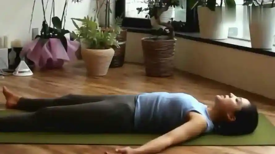 美人瑜伽简单的瑜伽训练大户型健身爱好者