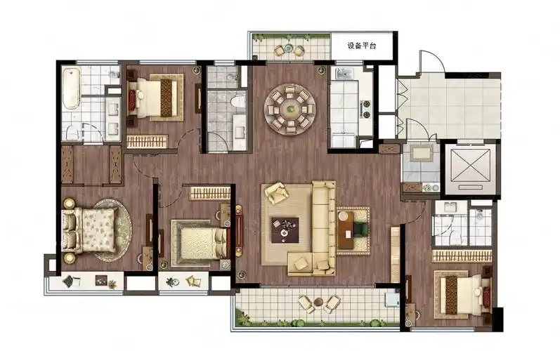 精装修 居家自住,花语江南二手房,699万,5室3厅,4卫,298平米-常州安居