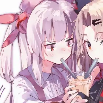 动漫头像闺蜜2张精选(110张)_闺蜜姐妹女生头像_头像屋