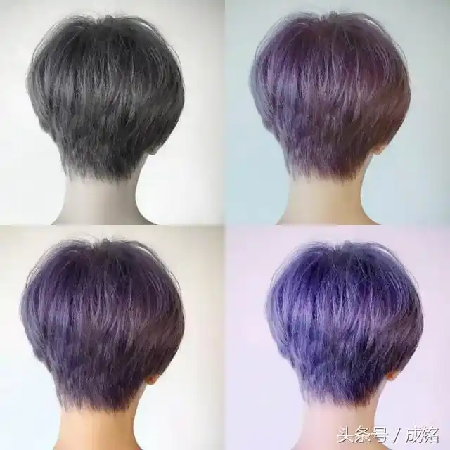 后颈剃起来的短发才漂亮