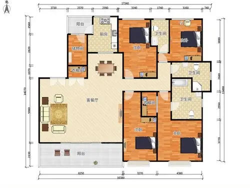 宝能太古城北区户型图