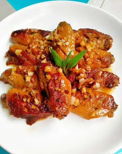 还在馋炸鸡翅吗?教你一招,做出更加美味的蒜香鸡中翅!|鸡翅|炸鸡翅|鸡