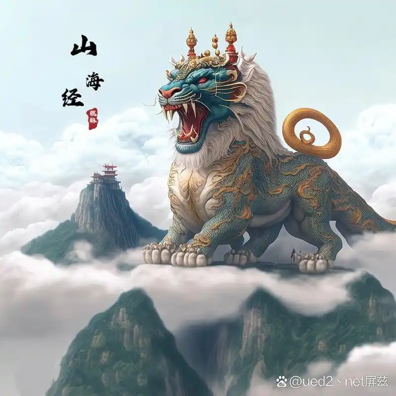 貔貅是我国古代神话中记载的一种凶猛的瑞兽,其外形和虎豹相似,头和尾