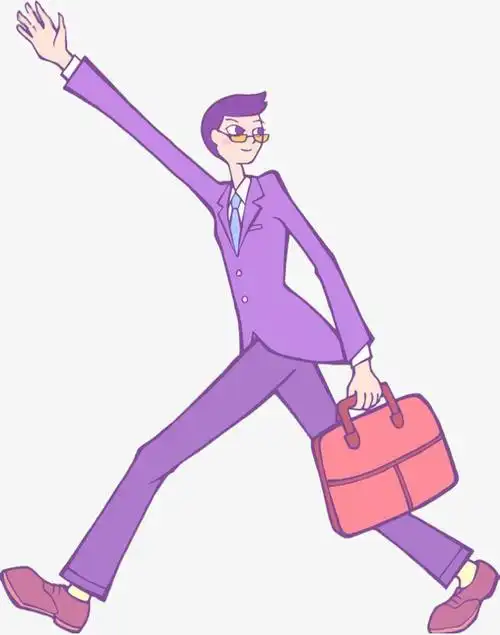 纯手绘航空航天航天员太空中行走线稿插画