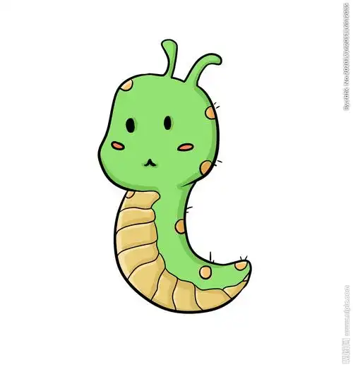 毛毛虫素材图片