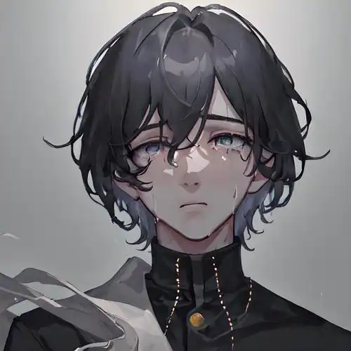 二次元男生头像伤感孤独头像