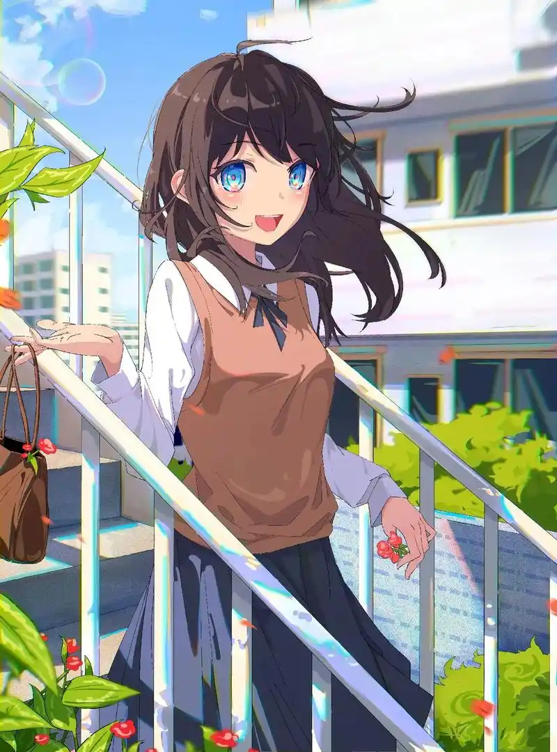 动漫美少女.图片来源于网络,侵删,无任何不良引导#二次元 # - 抖音