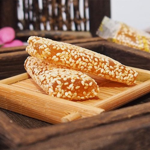 湖南张家界土特产更香葛根芝麻软糖糖果财喜小吃传统糖果