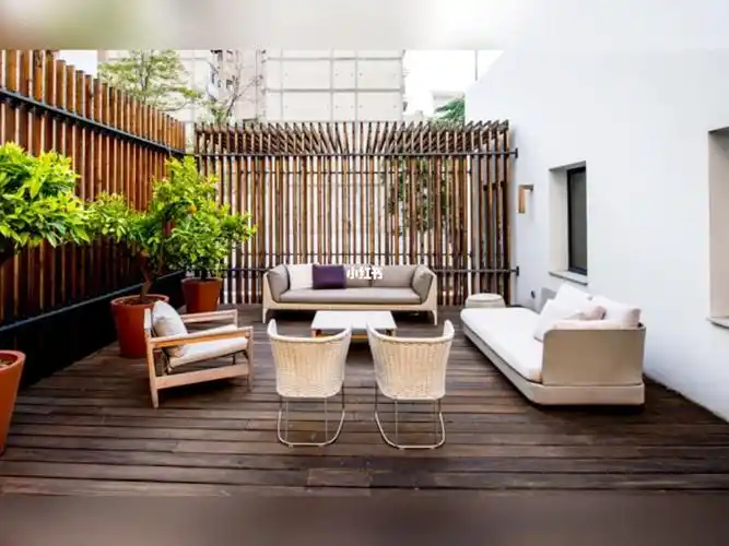 庭院户外休闲区设计户外沙发座椅区