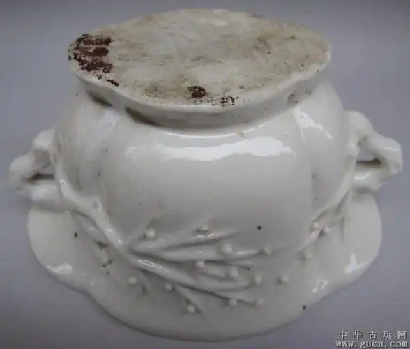 民国德化窑梅花杯