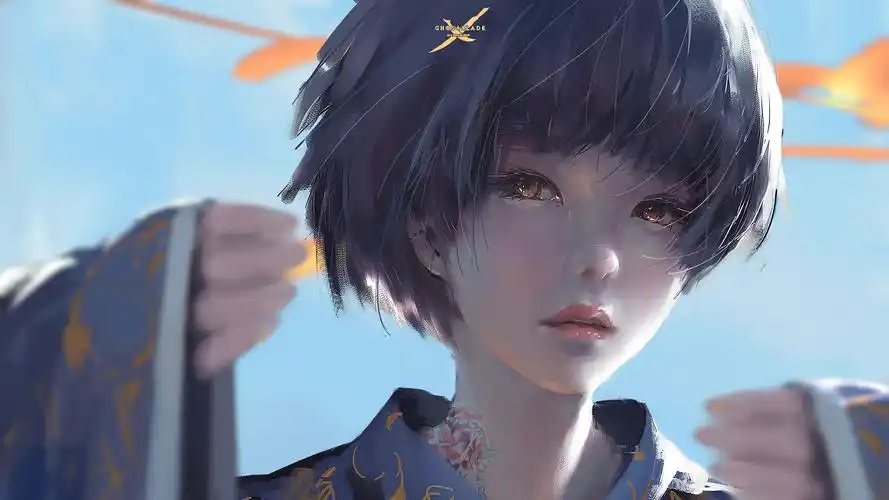 鬼刀4k高清动漫桌面壁纸图片高清大图预览1920x1080_卡通动漫下载_美