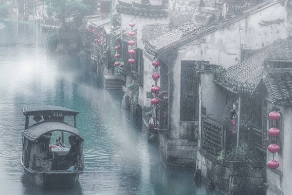 江南烟雨的唯美诗词