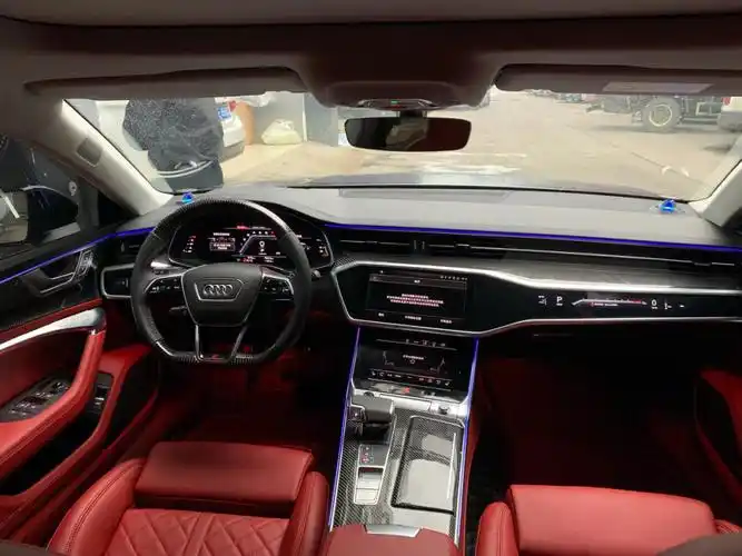 最美轿跑奥迪a7内饰升级案例