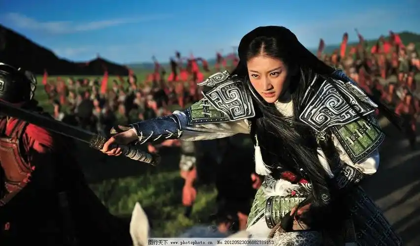 五位铠甲女将军剧照看了她们才知道什么叫英姿飒爽英气逼人