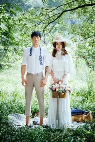 森林系婚照 | 清凉一整夏