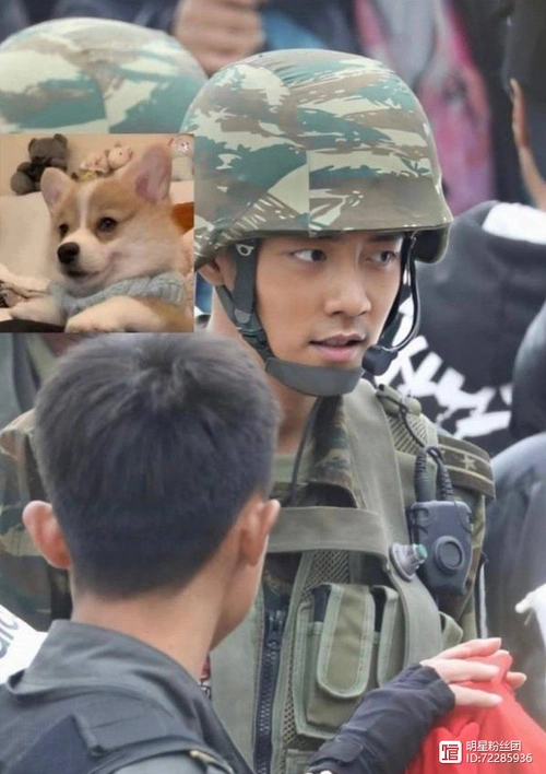 肖战王牌高清路透身着迷彩制服像那回事儿了吗