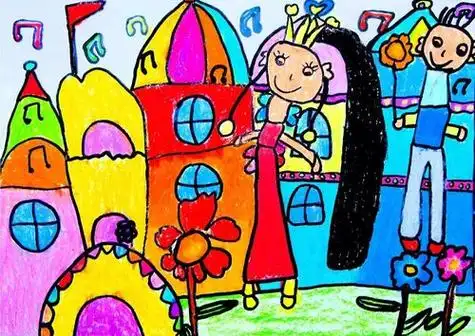 优秀儿童画作品简笔画