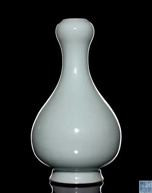 【清乾隆 仿官釉蒜头瓶】拍卖品_图片_价格_鉴赏_清代单色釉瓷器_雅昌
