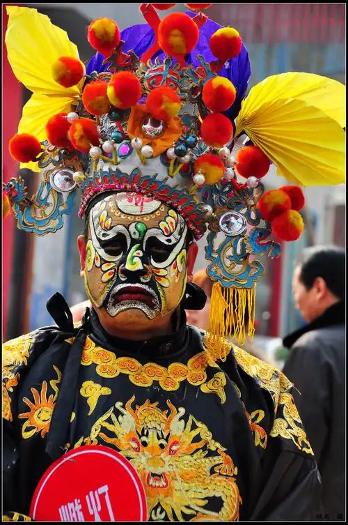 陕西宝鸡社火脸谱