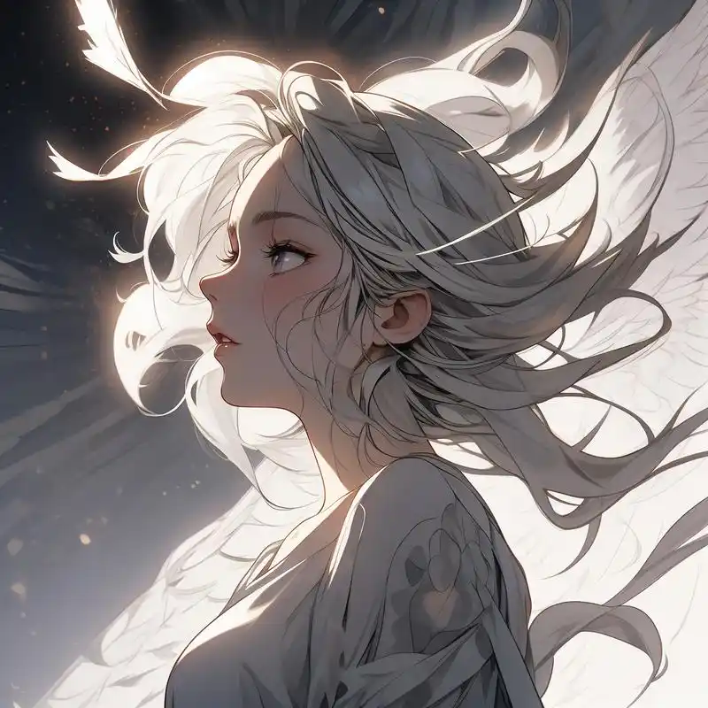 98女生天使翅膀头像78