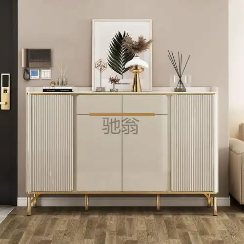 w|入户门外鞋柜家用门口新款2023爆款大容量轻奢玄关柜一体进门靠