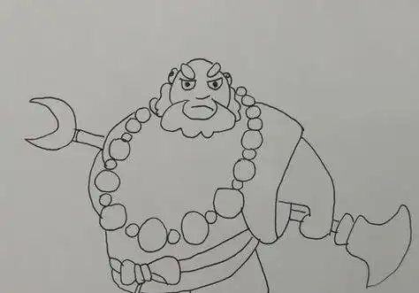 水浒传人物鲁智深简笔画怎么画水浒传人物鲁智深简笔画怎么画水浒传之