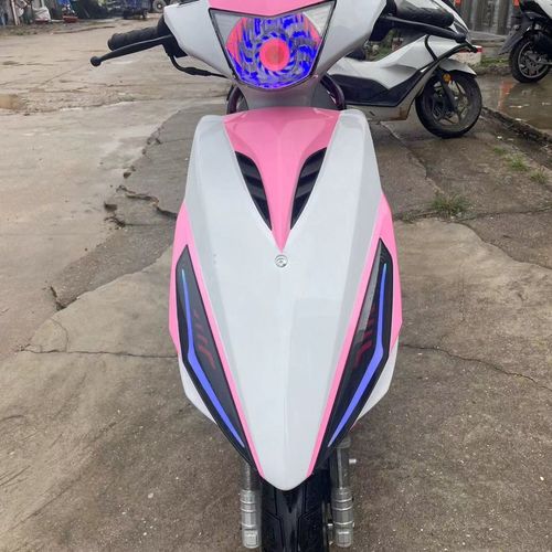 原装正品鬼火摩托车爆改白幽灵暴走125cc汽油代步改装新款洋气