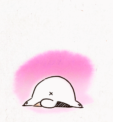 [动态图]三三的五种睡觉姿势