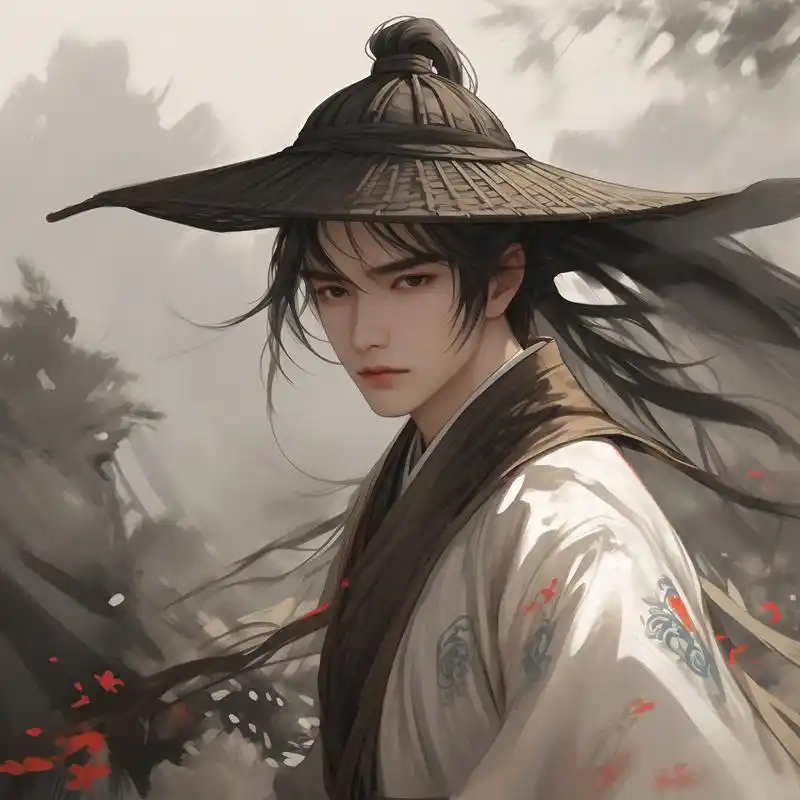 古风男生头像,做旧江湖侠客03