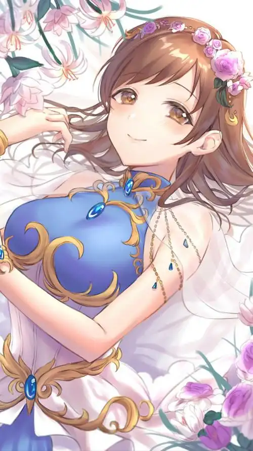 二次元手绘插画唯美森系小清新手机壁纸聊天背景超清壁纸