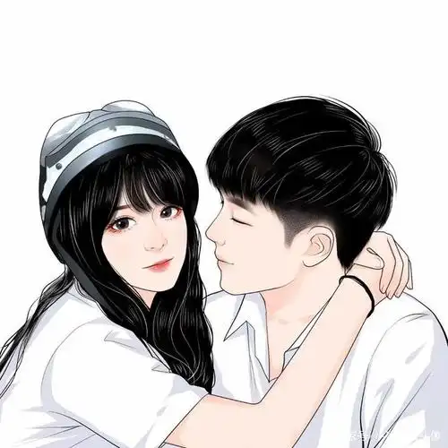 520,用漫画头像表达爱,简单美好,温馨幸福