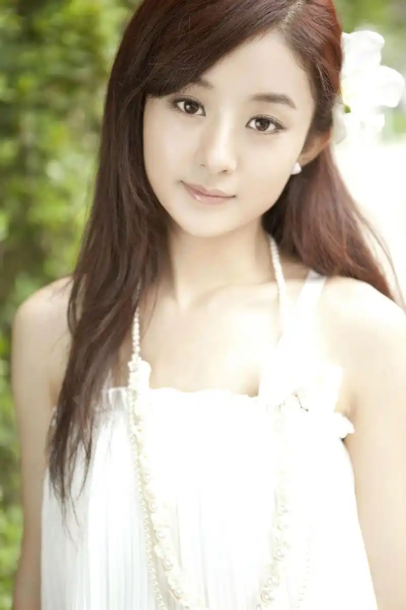 赵丽颖成名前的旧照