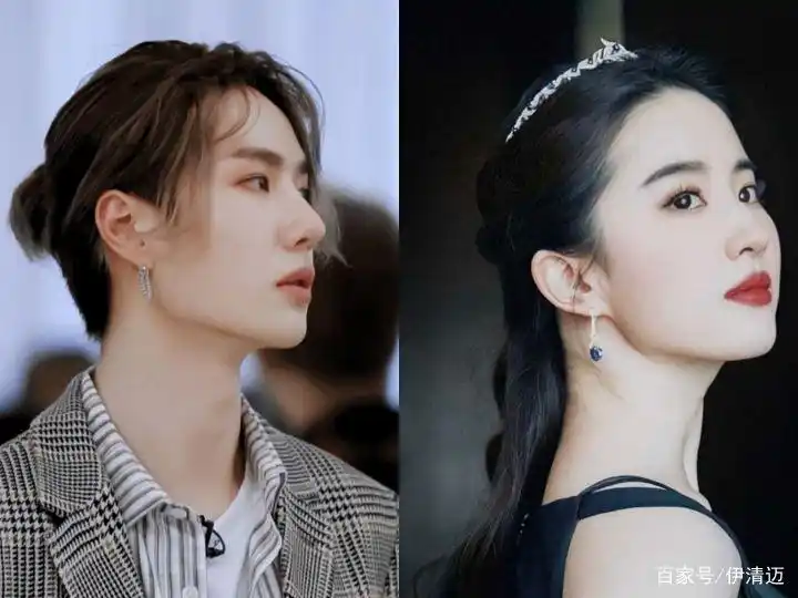 贵族姐弟!漫撕男王一博和天仙刘亦菲的相似之处!