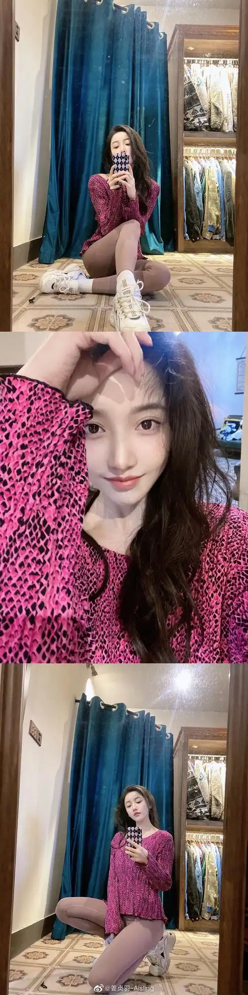 姜贞羽plog美女好美