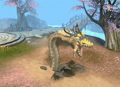 站立于腾飞的龙头坐起来是酱紫der!