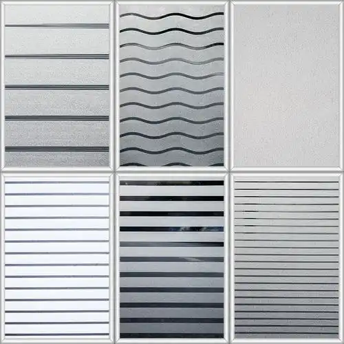 一折玻璃磨砂膜 条纹