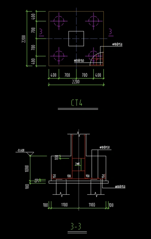 请问桩基承台的钢筋只有横向钢筋需要考虑弯折吗纵向钢筋是不是都不用