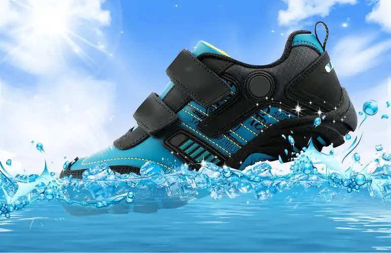 透气鞋海报设计图片