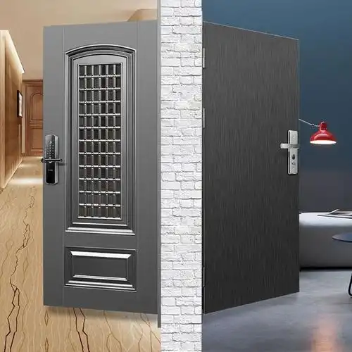 挺固甲级防盗门通风门套装门一框两门双重门进户门家用进户门