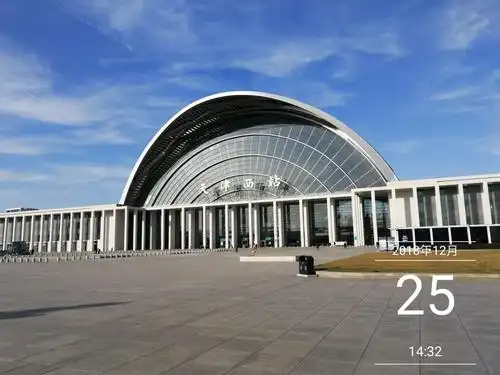 346.冬游天津西站微运45