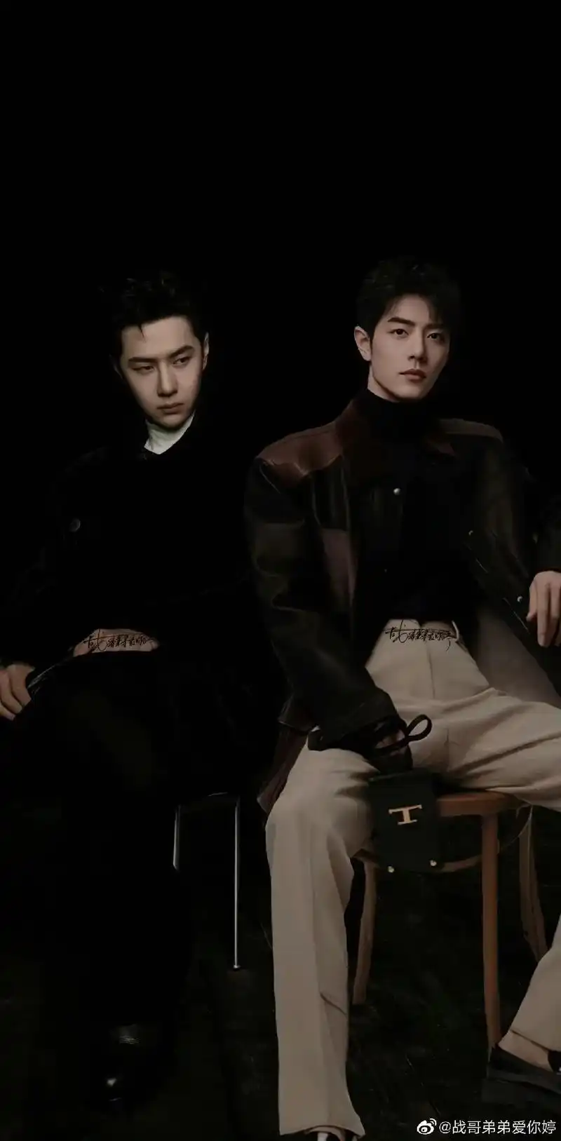 高清壁纸#肖战王一博#博君一肖   cr:@战哥弟弟爱你婷  - 抖音