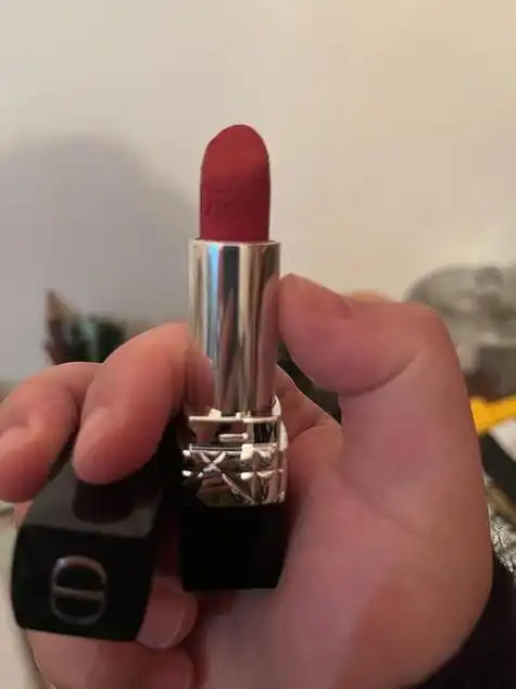 迪奥999哑光口红试色:我的最爱