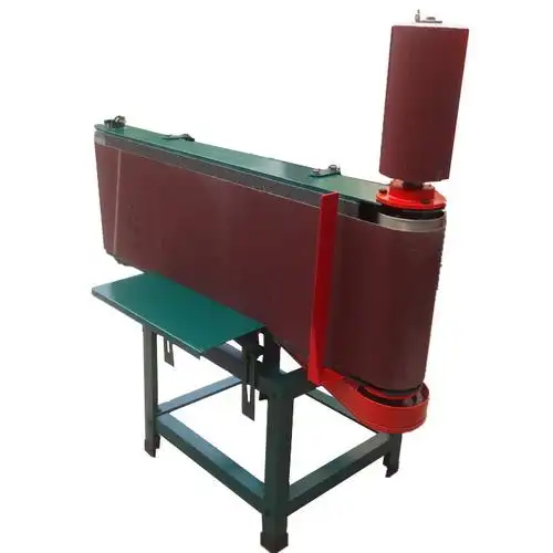 厂家直销木工机械设备抛光机打磨机平面抛光机台式砂带机一台起批_电