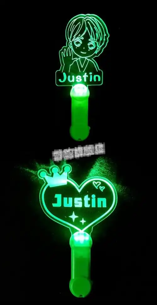 蔡徐坤应援灯偶像练习生荧光棒ninepercent应援发光灯牌 文字版