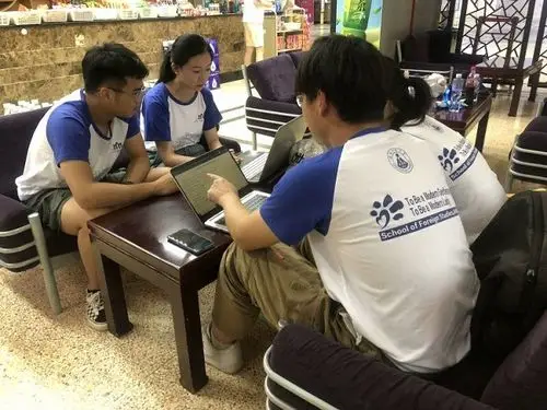 社会实践安师大翻译团队赴省图进行校对排版工作