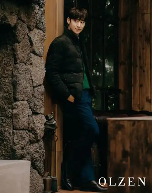 韩国艺人李帝勋代言男装品牌拍最新宣传照|李帝勋|宣传照|韩国艺人