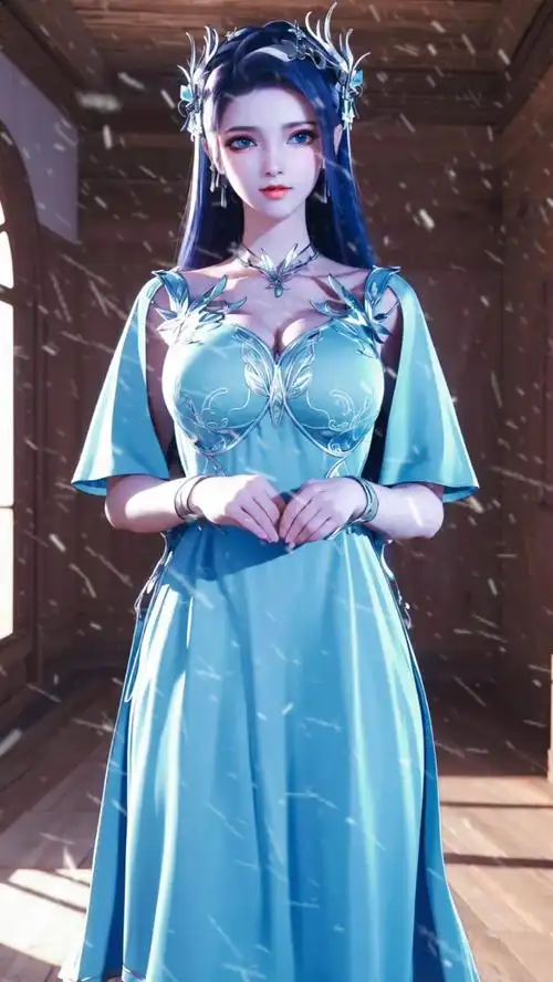 国漫美女蓝银皇