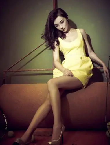 嫩模李菲儿网球场写真