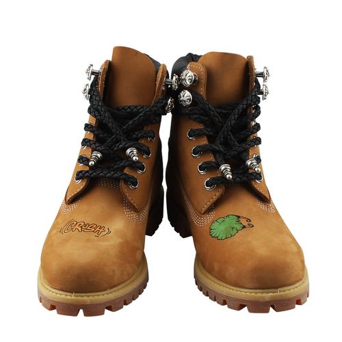 定制鞋子diy改装s925纯银配件休闲ch马丁靴彩绘涂鸦手绘设计