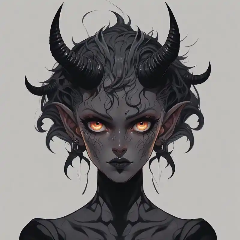 这组暗黑系恶魔头像,谁用谁好看系列,真的超级喜欢.